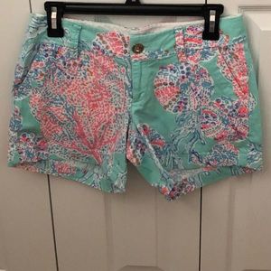 Lilly Pulitzer Mint Shorts